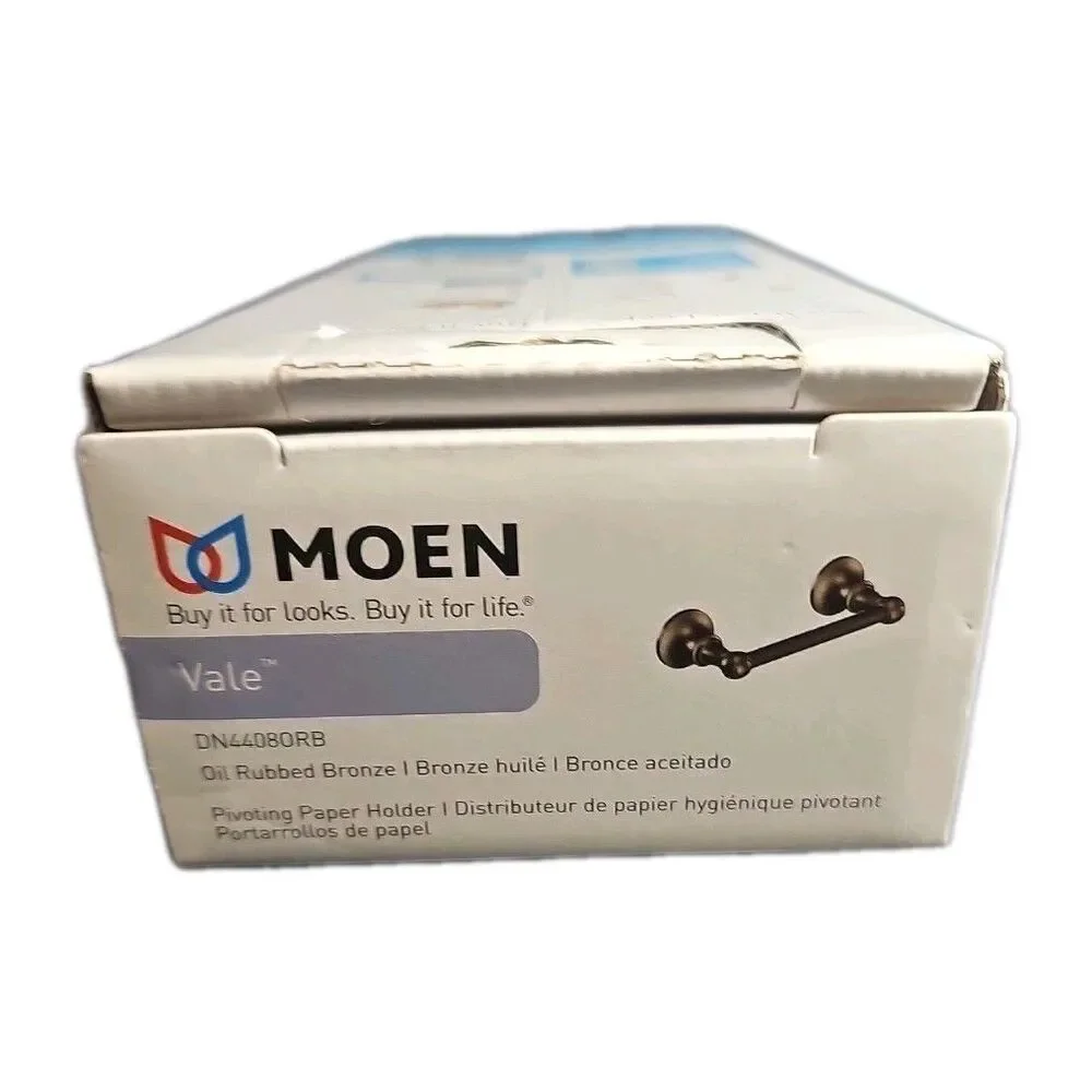 Moen Vale Pivoting Toilet Paper Holder DN4408ORB Oil Rubbed Bronze NIB!   #183